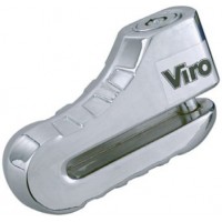 V156-47 Λουκέτο Δισκόφρενου Μηχανών Ασημί {G.K}